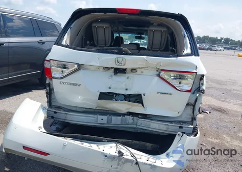 2012 Honda Odyssey Touring/Touring Elite from USA, damaged, VIN 5FNRL5H99CB115300